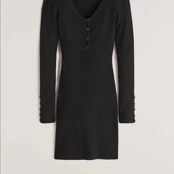 abercrombie henley sweater dress